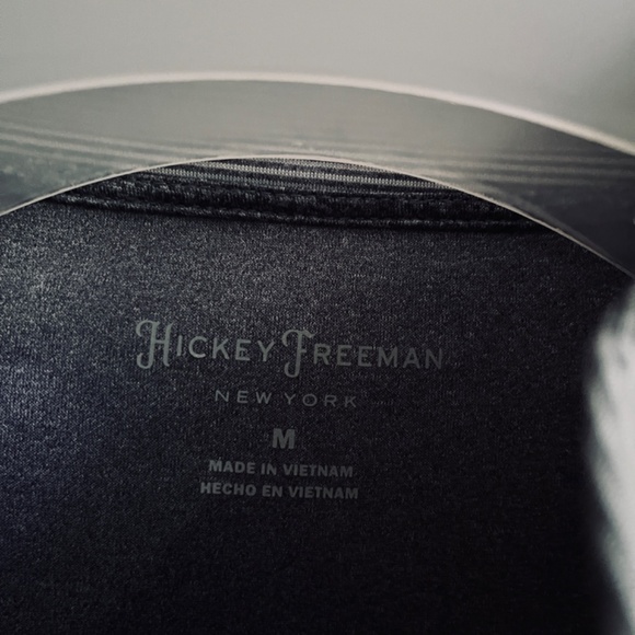 Hickey Freeman Men's Quarter Zip Pullover Striped Gray Size M - Picture 6 of 15